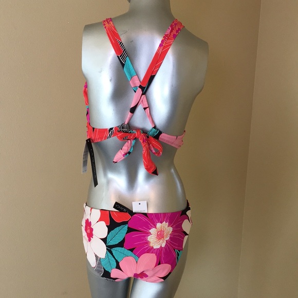 La Blanca In Full Bloom Bikini Midkini Swimsuit Set - Picture 10 of 15